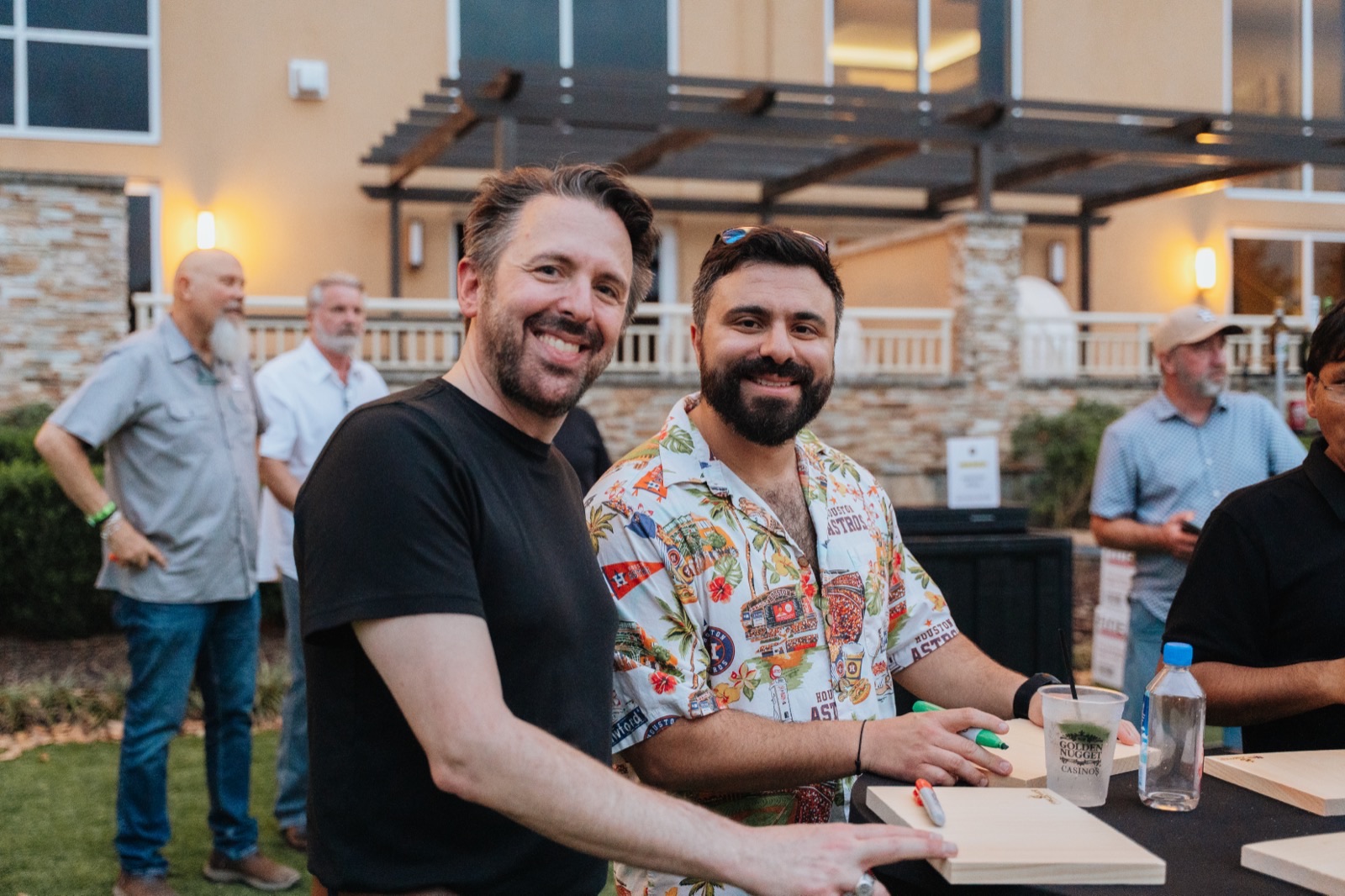 Members at an EO Houston chapter social
